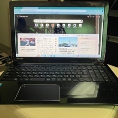 ノートパソコンTOSHIBA DYNABOOK T554/45KBの画像