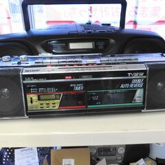 【おみせっち】SHARP シャープ FM AM ステレオダブルカ...