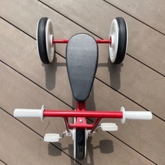 無印良品 三輪車 【復刻版】レッドの画像
