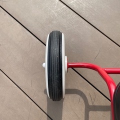 無印良品 三輪車 【復刻版】レッドの画像