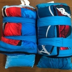 キャンプ　寝袋2組セットの画像