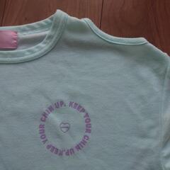 肩開きTシャツ 130cmの画像