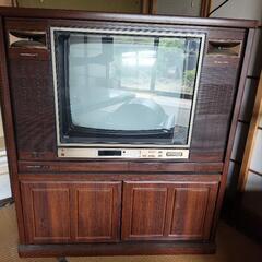 家電 テレビ ブラウン管テレビ レトロ