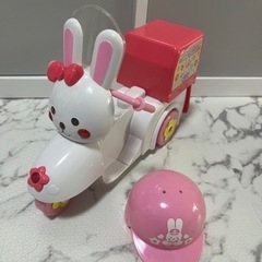 値下げ‼️メルちゃん　うさぎさんバイク　