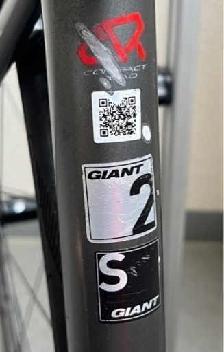 【ホイール・ブレーキアップグレード済】GIANT ジャイアントCONTEND SL2 2018年モデル Sサイズ チャコール