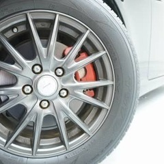 黒のボディに黒のホイールかっこいい☆