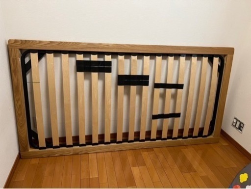 無印良品　シングル　ベッドフレーム　オーク材