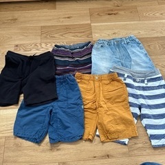 中古140ハーフパンツ男の子