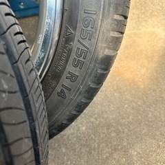 受渡し予定者決まりました。車のパーツ タイヤ、ホイールの画像