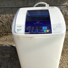 ハイアール洗濯機　現状引き渡しの画像