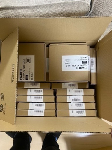 新品HDMIケーブル8K 100本程度　1.5mと3m