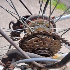 自転車 配達OK!防犯登録解除済の画像