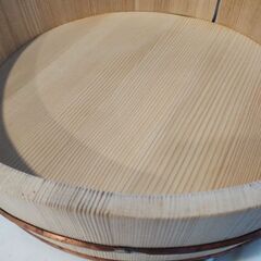 寿司桶　7合用　直径約37cmの画像