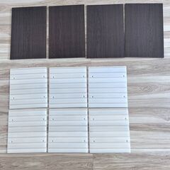 カラーボックス　レールボード（３セット）　＆　棚板（４枚）