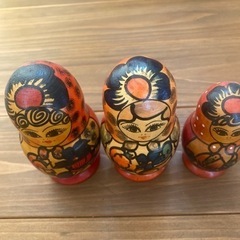 マトリョーシカ　三組の画像