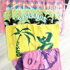【中古】大きめタオル(スポーツタオル)