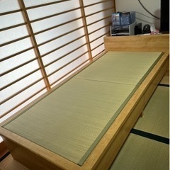 【受渡決定
】家具 ベッド シングルベッド 畳ベッド