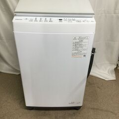 【北見市発】TOSHIBA 東芝 東芝電気洗濯機 AW-6DH1 2022年製 100V 6.0kg 白 (E2779wY)