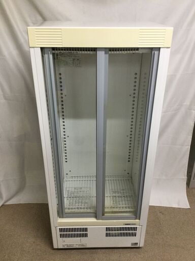 【北見市発】サンヨー SANYO 冷蔵ショーケース SMR-H99NB 2009年製 168L 白 (E2780ashtY)