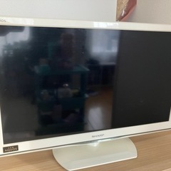 【受付再開】テレビ  24型　SHARP 