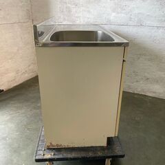 【NAS】 ナスステンレス 流し台 シンク 昭和レトロ アンテーク 家庭用 J0067 の画像