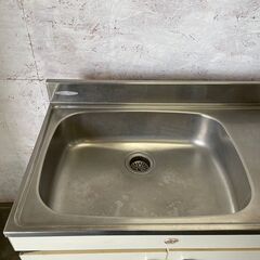 【NAS】 ナスステンレス 流し台 シンク 昭和レトロ アンテーク 家庭用 J0067 の画像