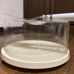 ケーキ　スタンド　ケーキケース　ナイフの画像