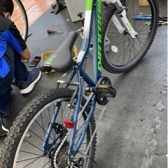 ジャンク自転車クロスマウンテンバイク