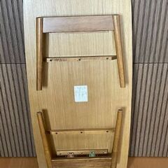 ローテーブル　リビング　足折り畳みの画像