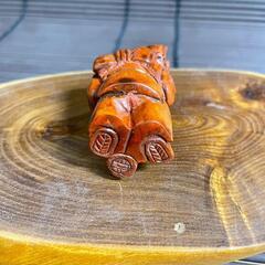『恵比寿様』根付 提げ物 /緒締め /帯留め /Netsuke　江戸時代　七福神の画像