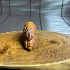 『番いの蝉』根付 提げ物 /緒締め /帯留め /Netsuke　江戸時代の画像