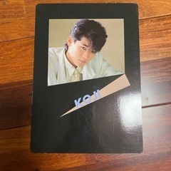 【ファン必見】  吉川晃司　グリコ　下敷きの画像