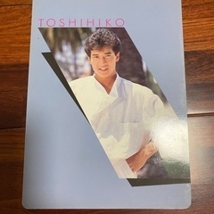 【ファン必見】 田原俊彦　グリコ　下敷きの画像