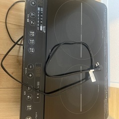 【売ります】卓上Hクッキングヒーター 据え置き 2口100V ア...