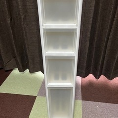 【受付終了】スリムラック　ホワイトの画像
