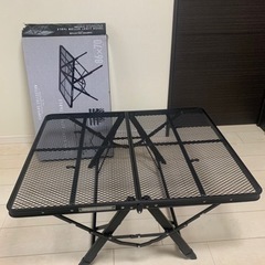 キャンパーズコレクション　山善　タフライトアクションテーブル　ア...