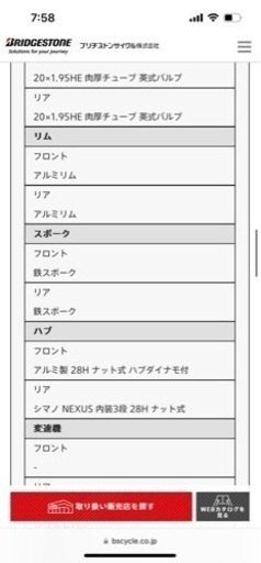 ブリヂストン　ベガス