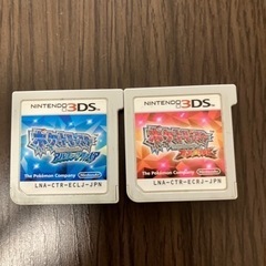 ポケットモンスター アルファサファイア ＆ オメガルビーの２本セット