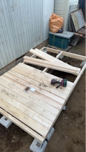 ウッドデッキ　エクステリア　作成