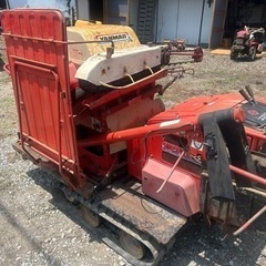 ヤンマー　ハーベスター 自動脱穀機 PK50　ディーゼルエンジン　米　運搬車　クローラー　農機具の画像