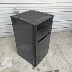 単身者向け 小さめな2ドア冷蔵庫  81L アイリスオーヤマ N...