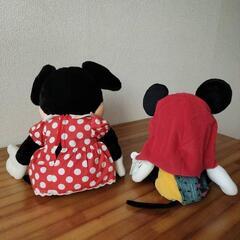 ミッキー ミニー ぬいぐるみの画像
