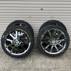 値下げ❢❢ WEDS ZEA  225/45ZR19エスティマ ...