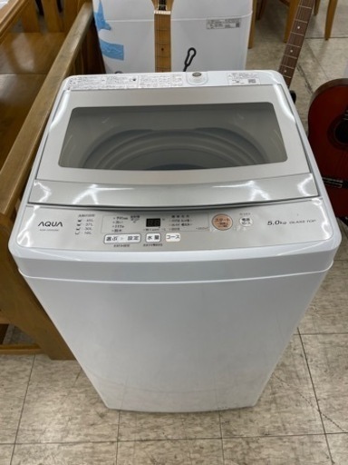 2021年製　洗濯機 AQUA AQW-GS50J ※2400010369193