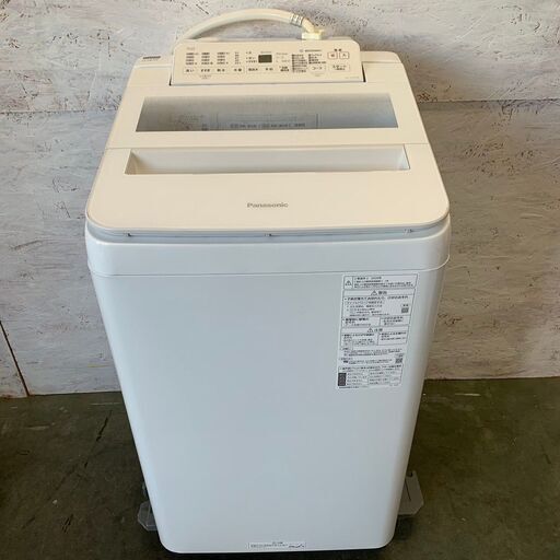 【Panasonic】 パナソニック 全自動電気洗濯機 7.0㎏ NA-FA70H8 2020年製 J0070