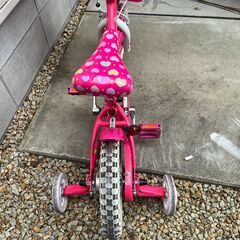 女の子（幼稚園児）用自転車　１３インチくらいの画像