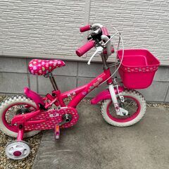 女の子（幼稚園児）用自転車　１３インチくらいの画像