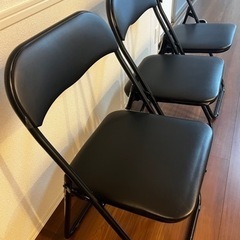 パイプ椅子　3脚セットの画像