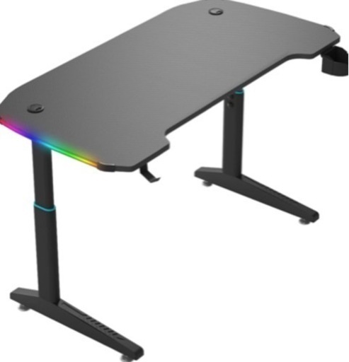 ⭐︎新品未使用・未開封⭐︎KANEXTゲーミングデスク LED付き パソコンデスク PCデスク 在宅ワークデスク 勉強机 ゲームデスク