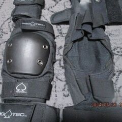PRO・TEC製プロテクター　スケボー、MTB用サイズSの画像